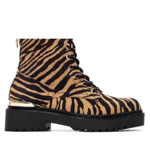 NEW XTI women’s round toe 144391 booties in zebra